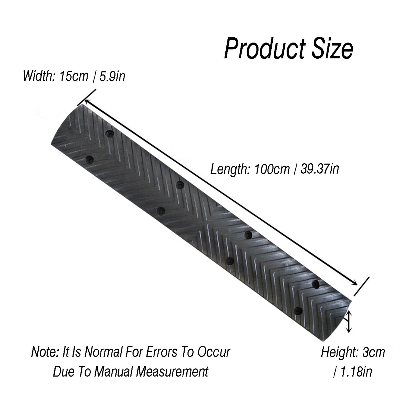 Amazon.com: ZFUCMAYL Modular Speed Bump,Miniature Rubber Speed